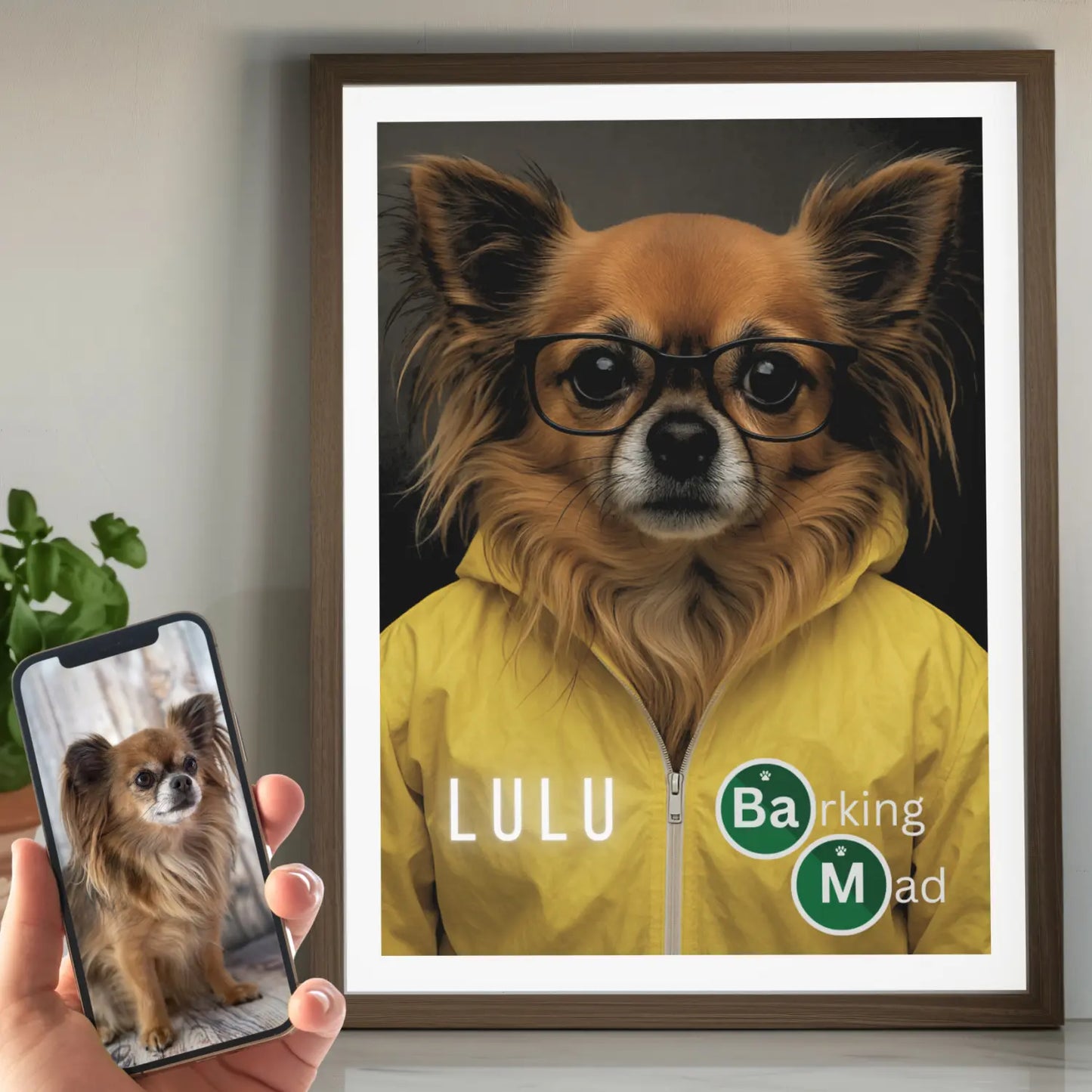 Barking Mad - Framed