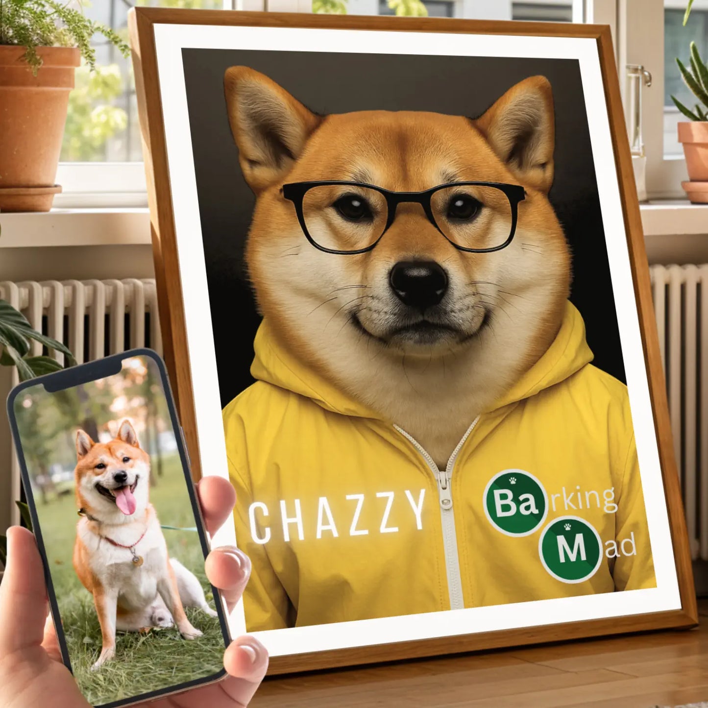 Barking Mad - Framed