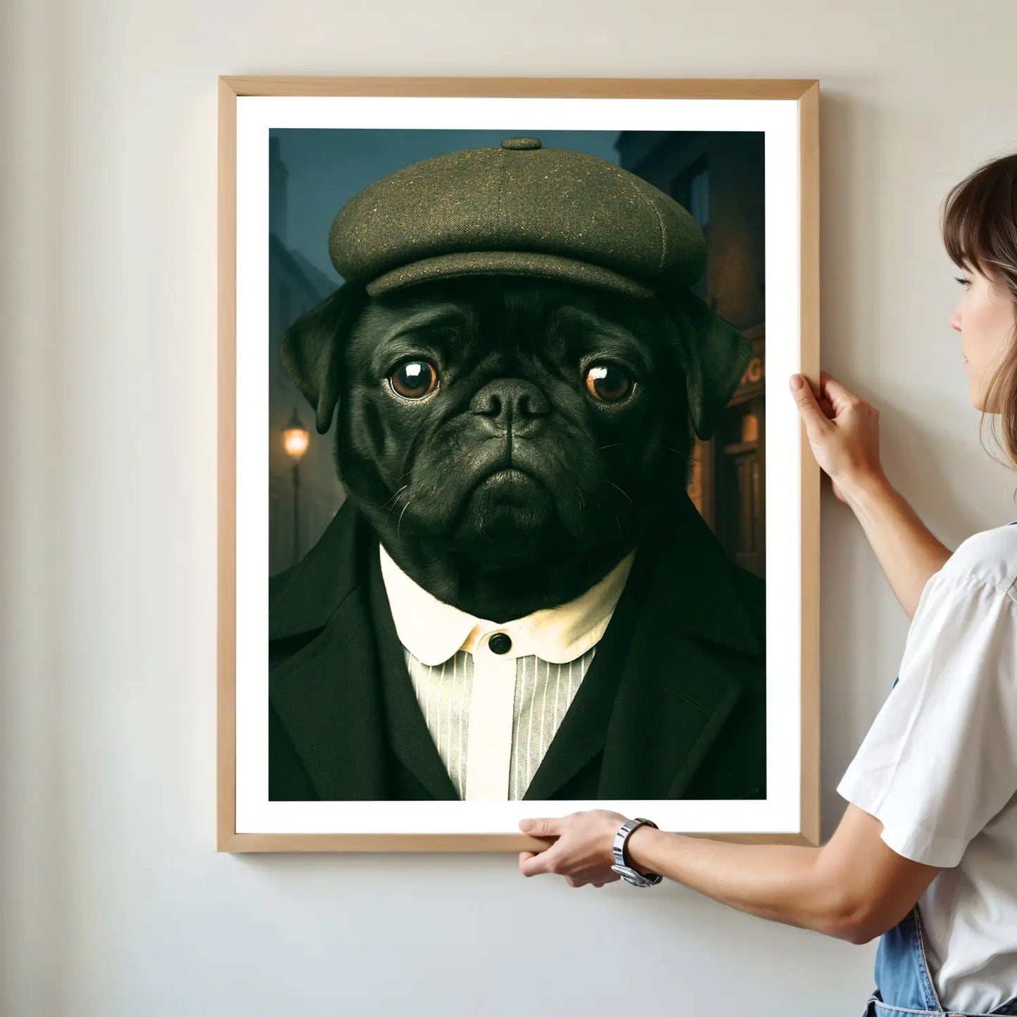 Flat Cap Barkers - Framed