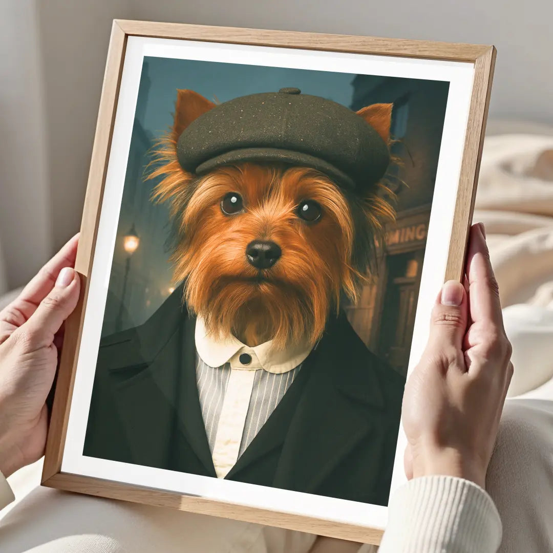 Flat Cap Barkers - Framed