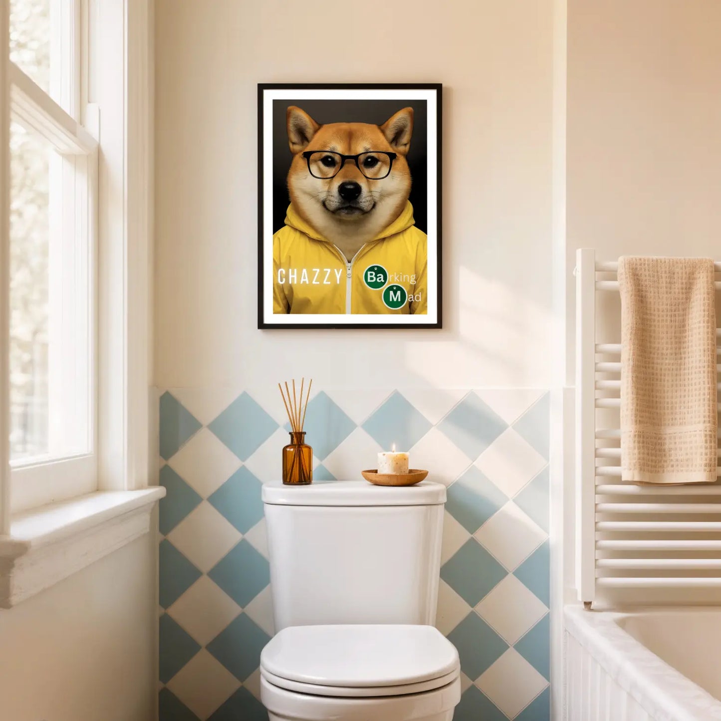 Barking Mad - Framed