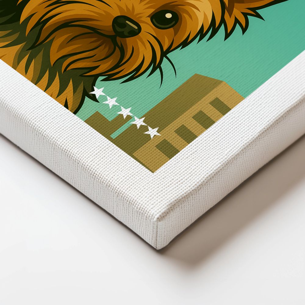 Vice Pup City - Canvas