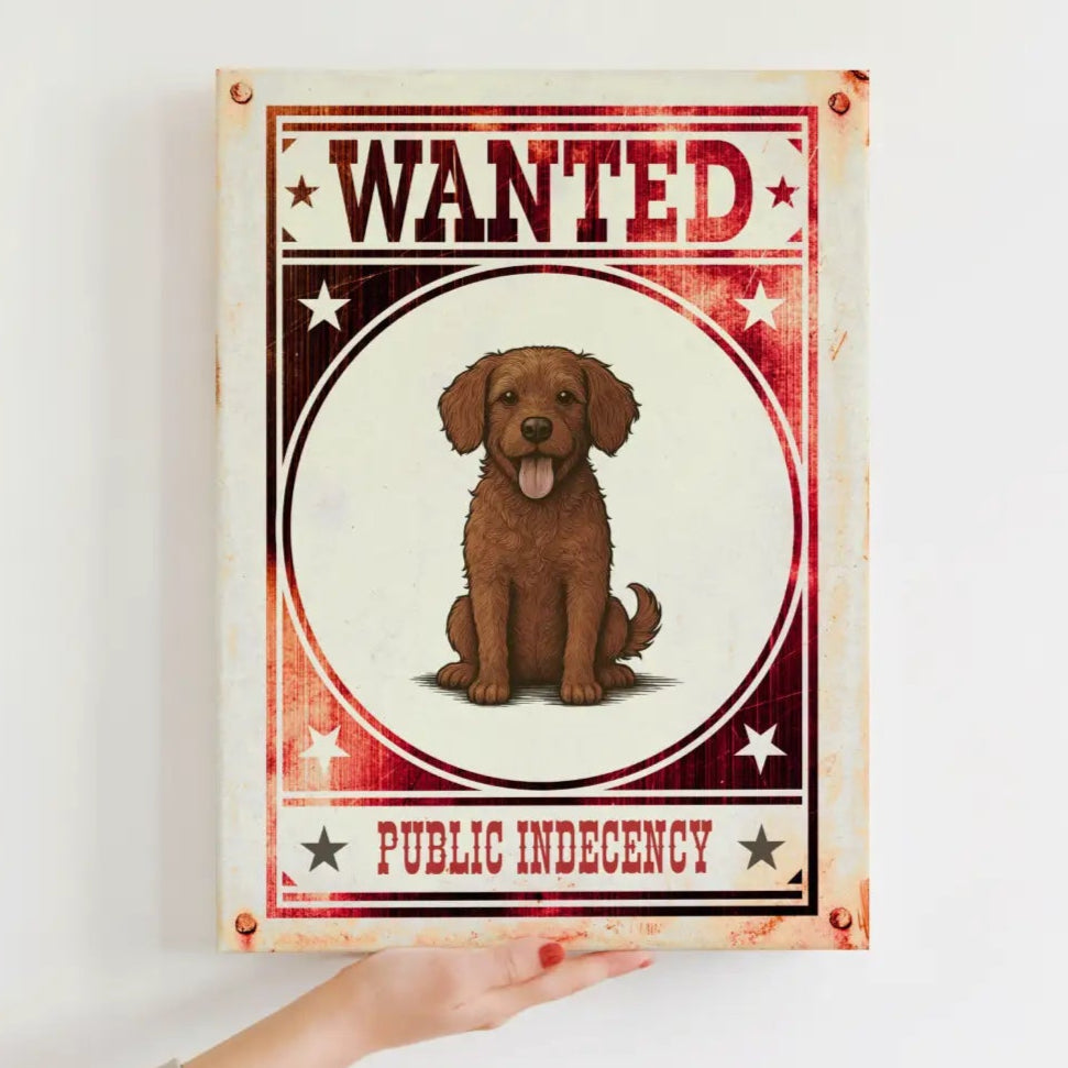 Wanted - Canvas