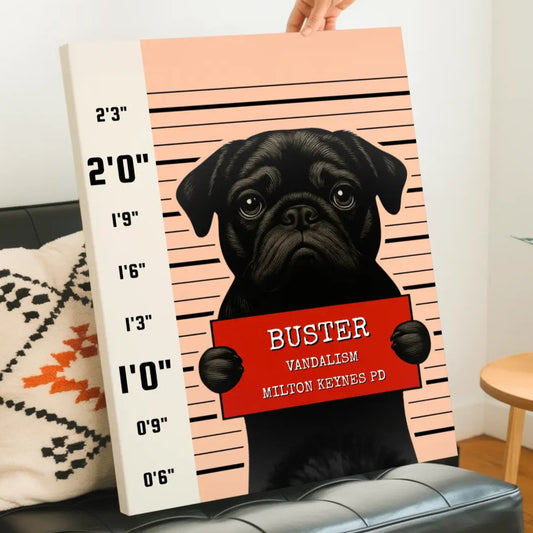 Mug Shot - Canvas