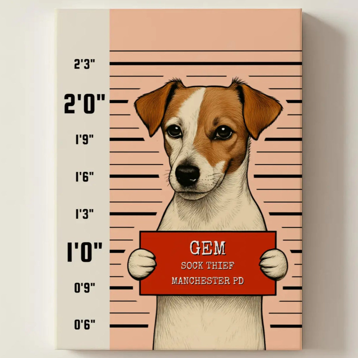 Mug Shot - Canvas