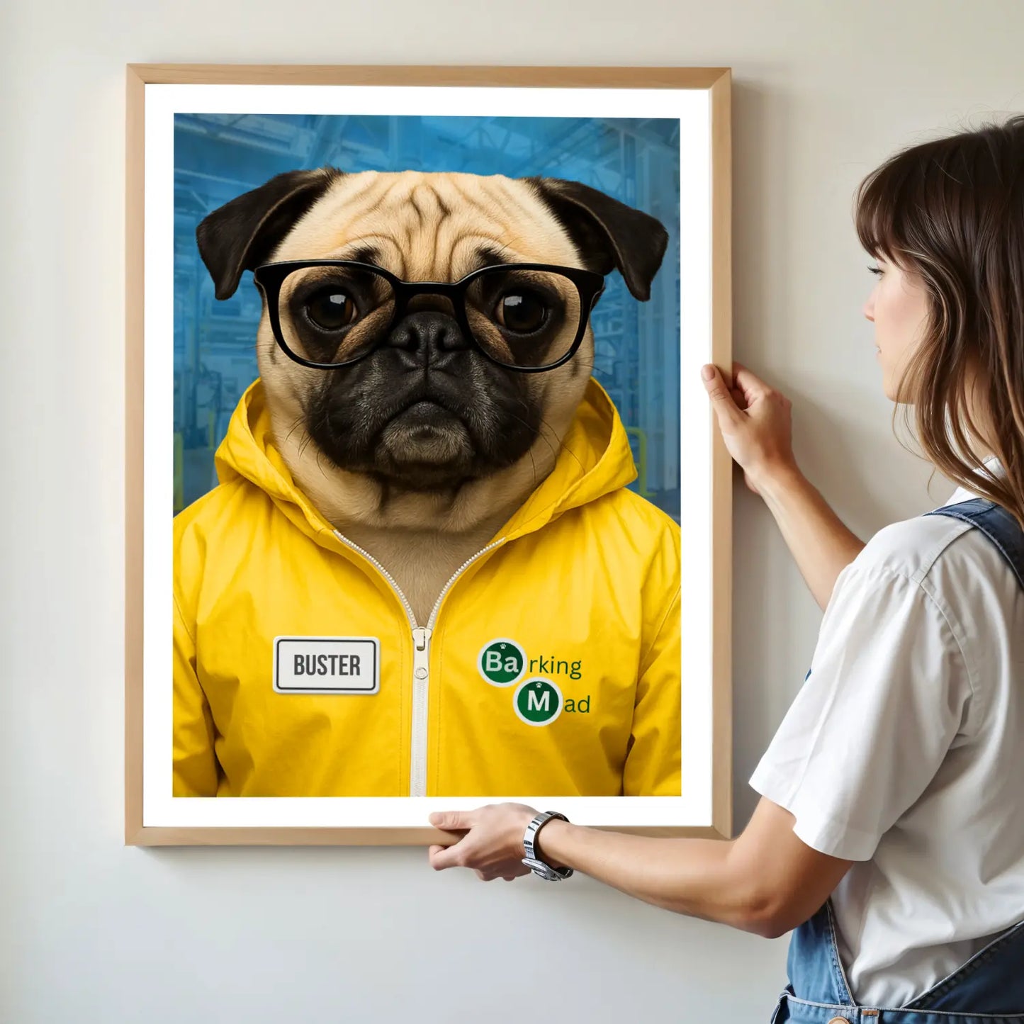 Barking Mad - Framed