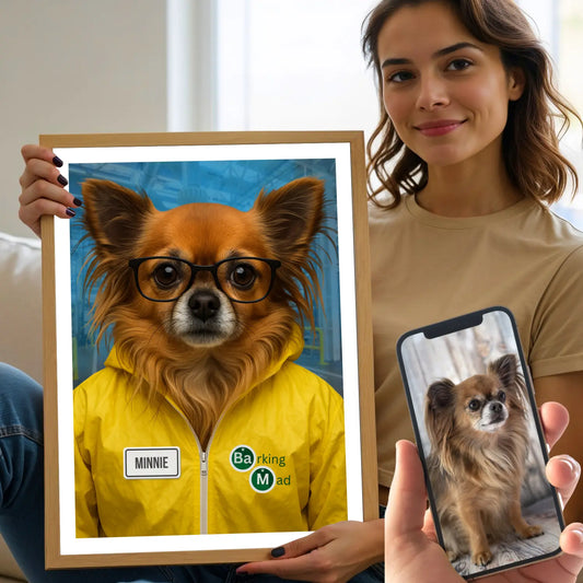 Barking Mad - Framed