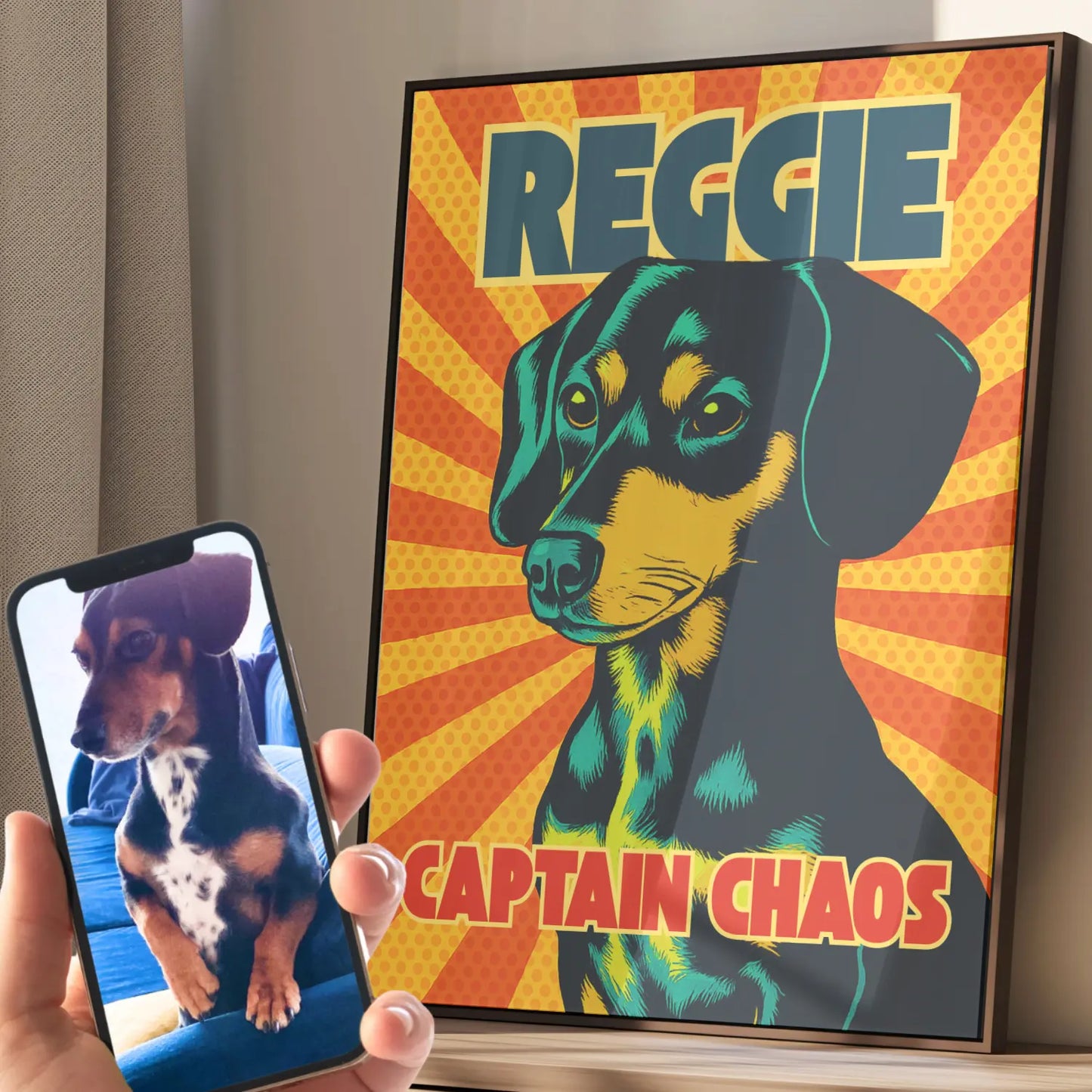 Ruff Rebellion - Framed