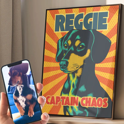 Ruff Rebellion - Framed