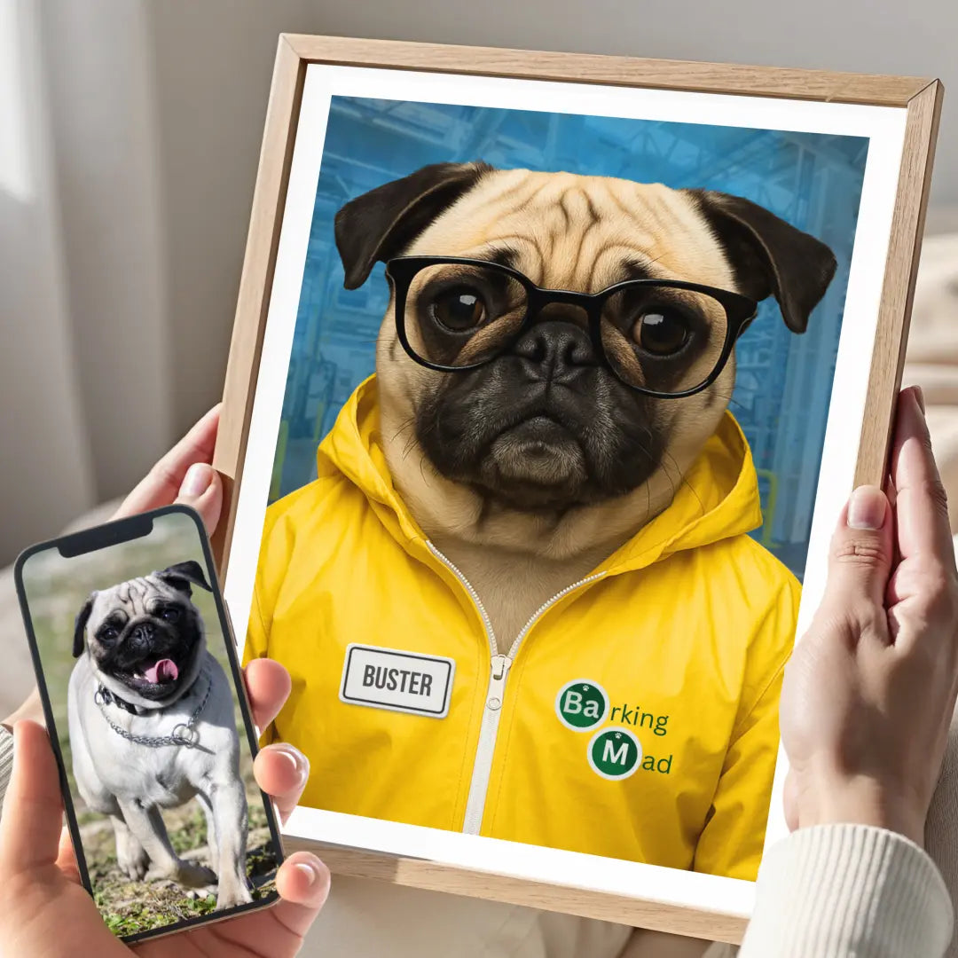 Barking Mad - Framed