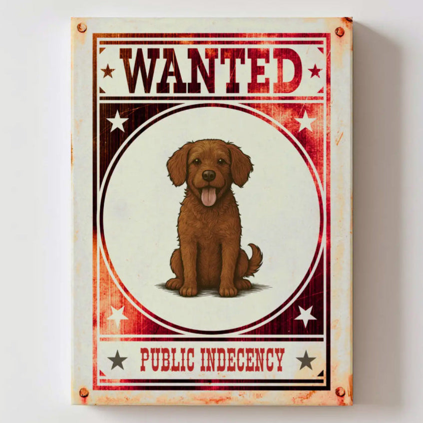 Wanted - Canvas
