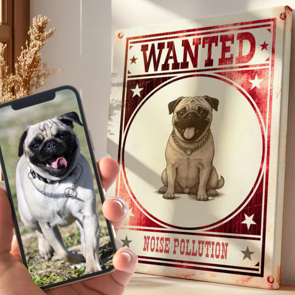 Wanted - Canvas